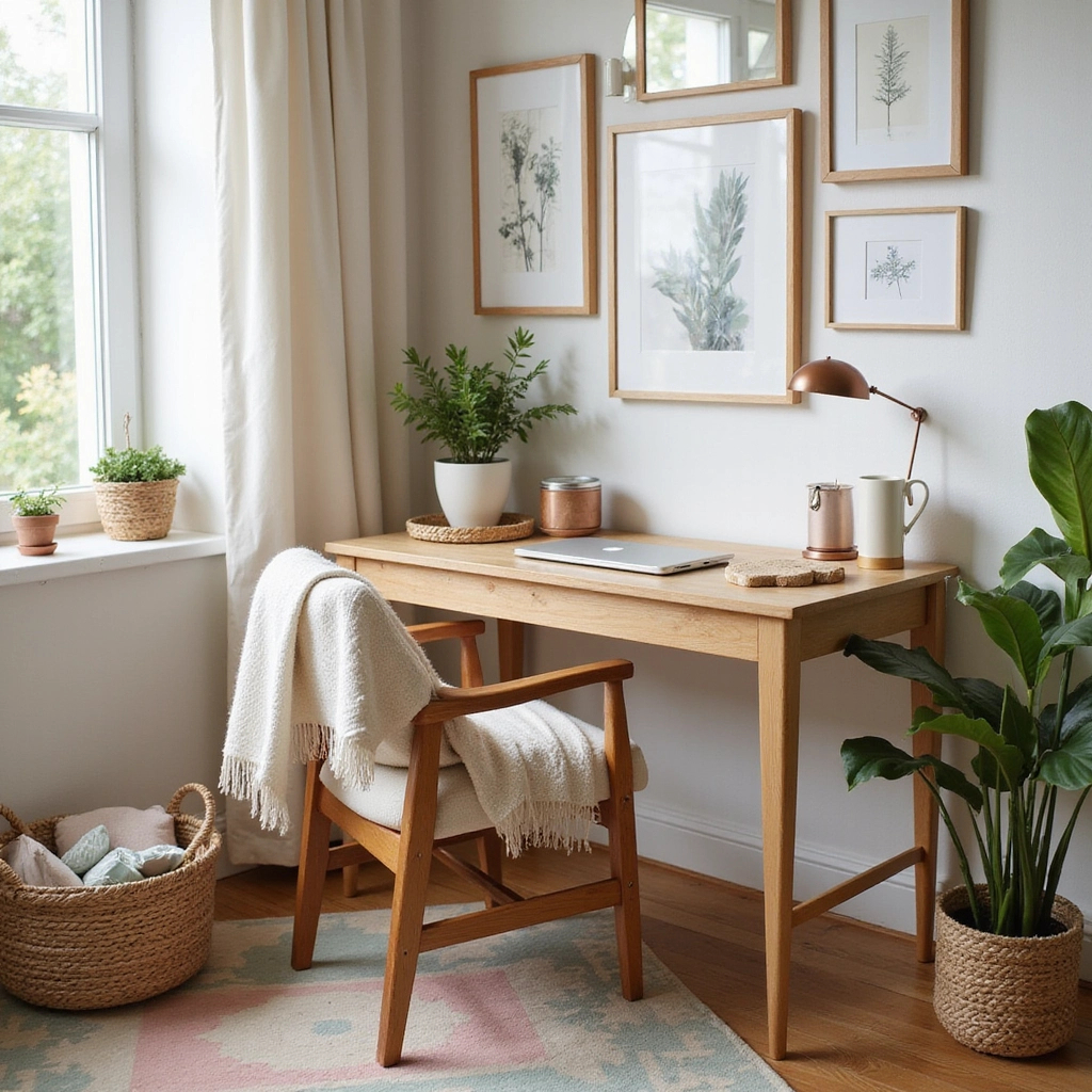 How to Create a Cozy, Stylish Home Office Without Breaking the Bank