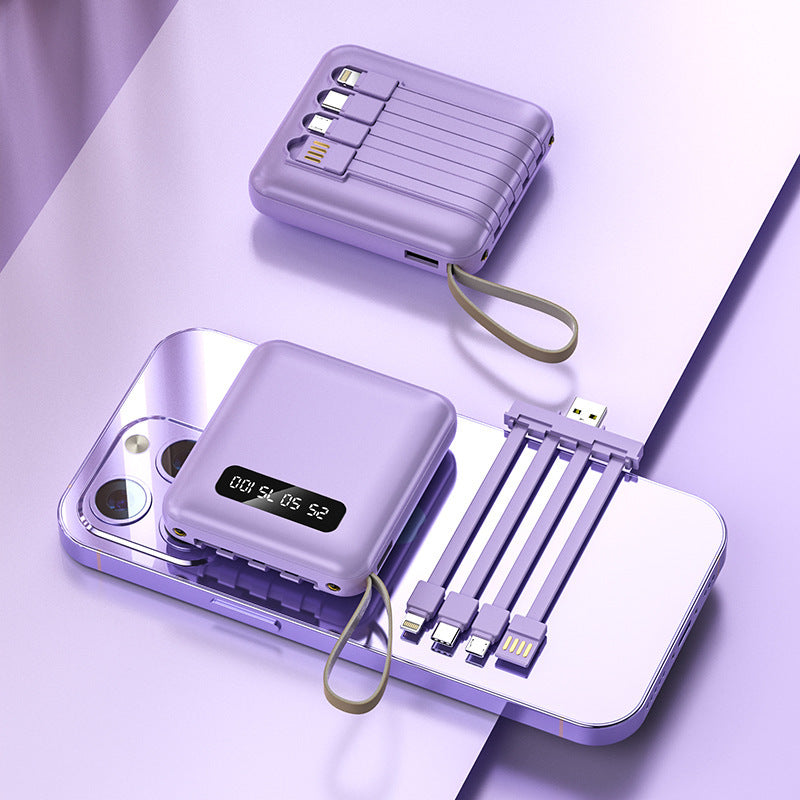 Compact Multi-Port Power Bank – 3000mAh to 20000mAh
