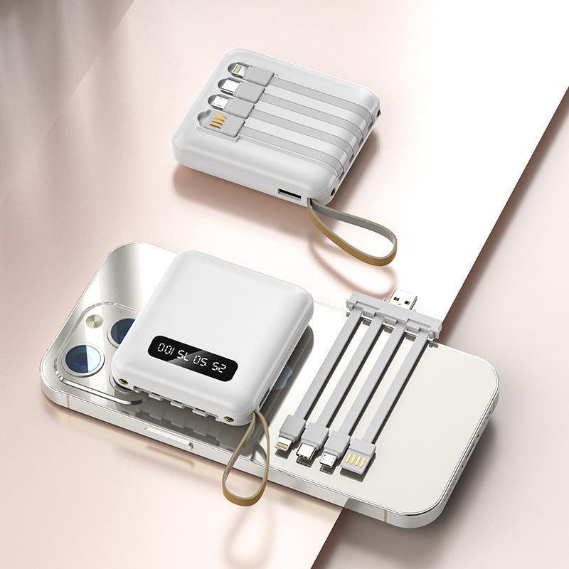 Compact Multi-Port Power Bank – 3000mAh to 20000mAh