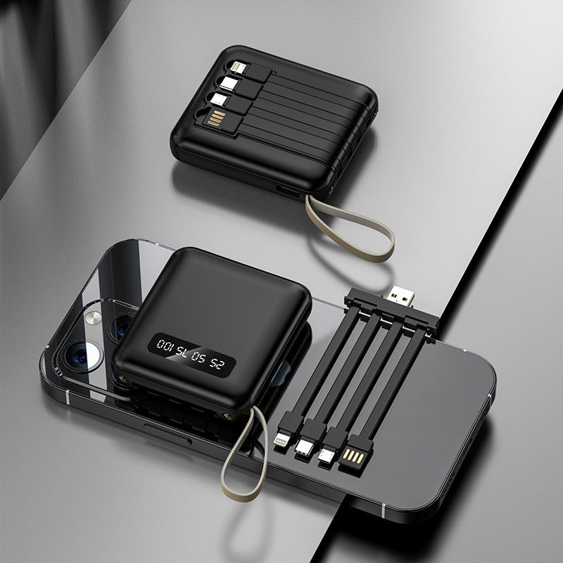 Compact Multi-Port Power Bank – 3000mAh to 20000mAh