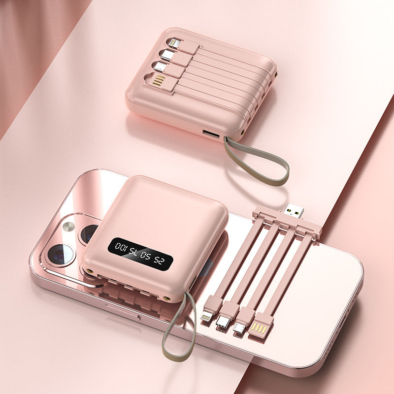 Compact Multi-Port Power Bank – 3000mAh to 20000mAh