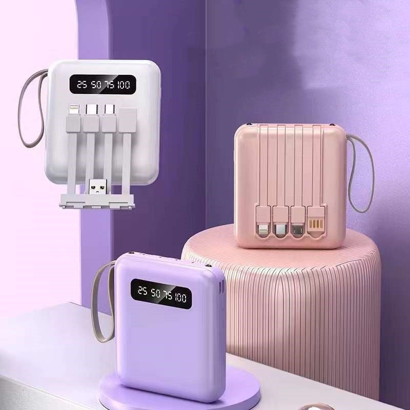 Compact Multi-Port Power Bank – 3000mAh to 20000mAh