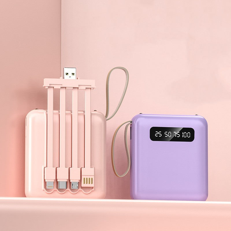 Compact Multi-Port Power Bank – 3000mAh to 20000mAh